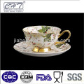 Good quality porcelain custom printed tea cups set